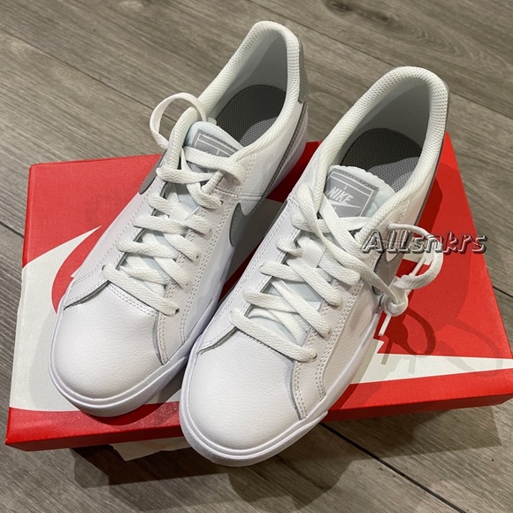 Nike Court Royale White Smoke Grey - Picture 4 of 6